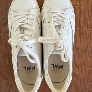 Madewell Sidewalk Low-Top Sneakers in Leather